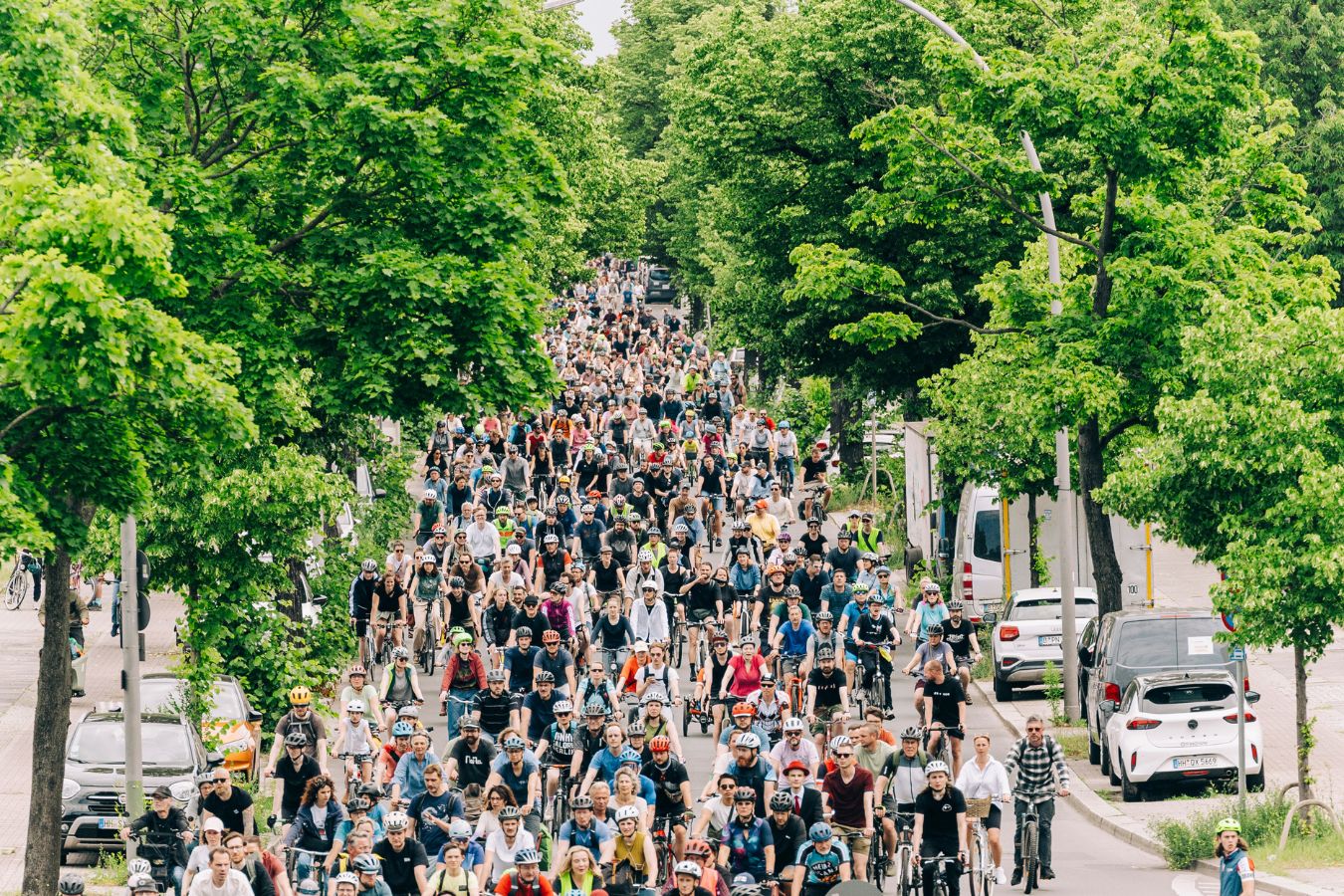 Die Sternfahrt verwandelt Berlin in das ersehnte Radnetz.