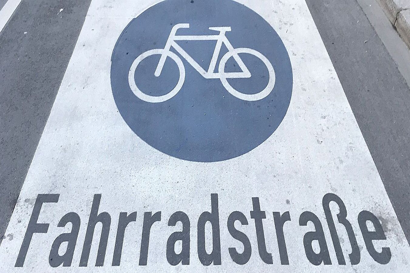 Piktogramm Fahrradstraße