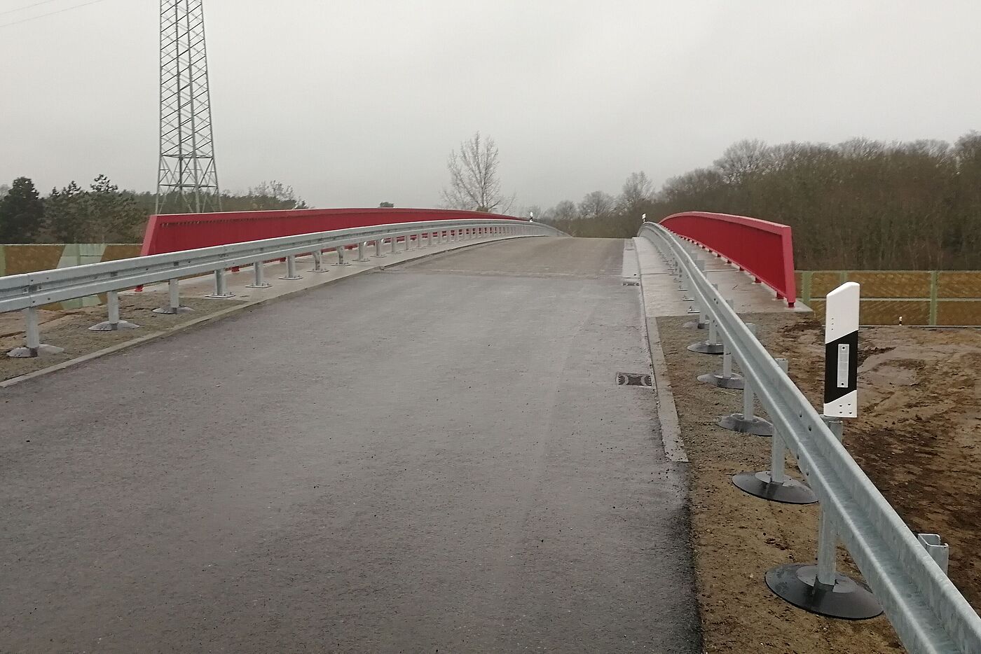 5 Meter Fahrbahnbreite - Brücke Stolper Weg