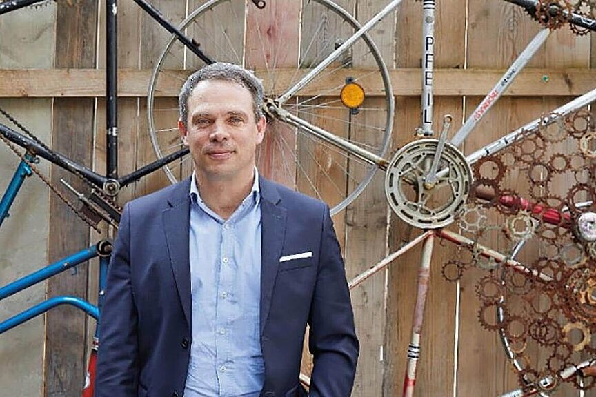 Darmstadts Radverkehrsbeauftragter Peter Roßteutscher Darmstadts Radverkehrsbeauftragter Peter Roßteutscher