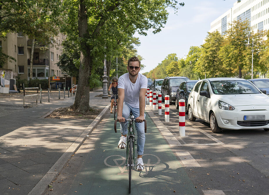 Fahrradfahren in der Stadt Symbolbild ADFC-Fahrradklima-Test 2026
